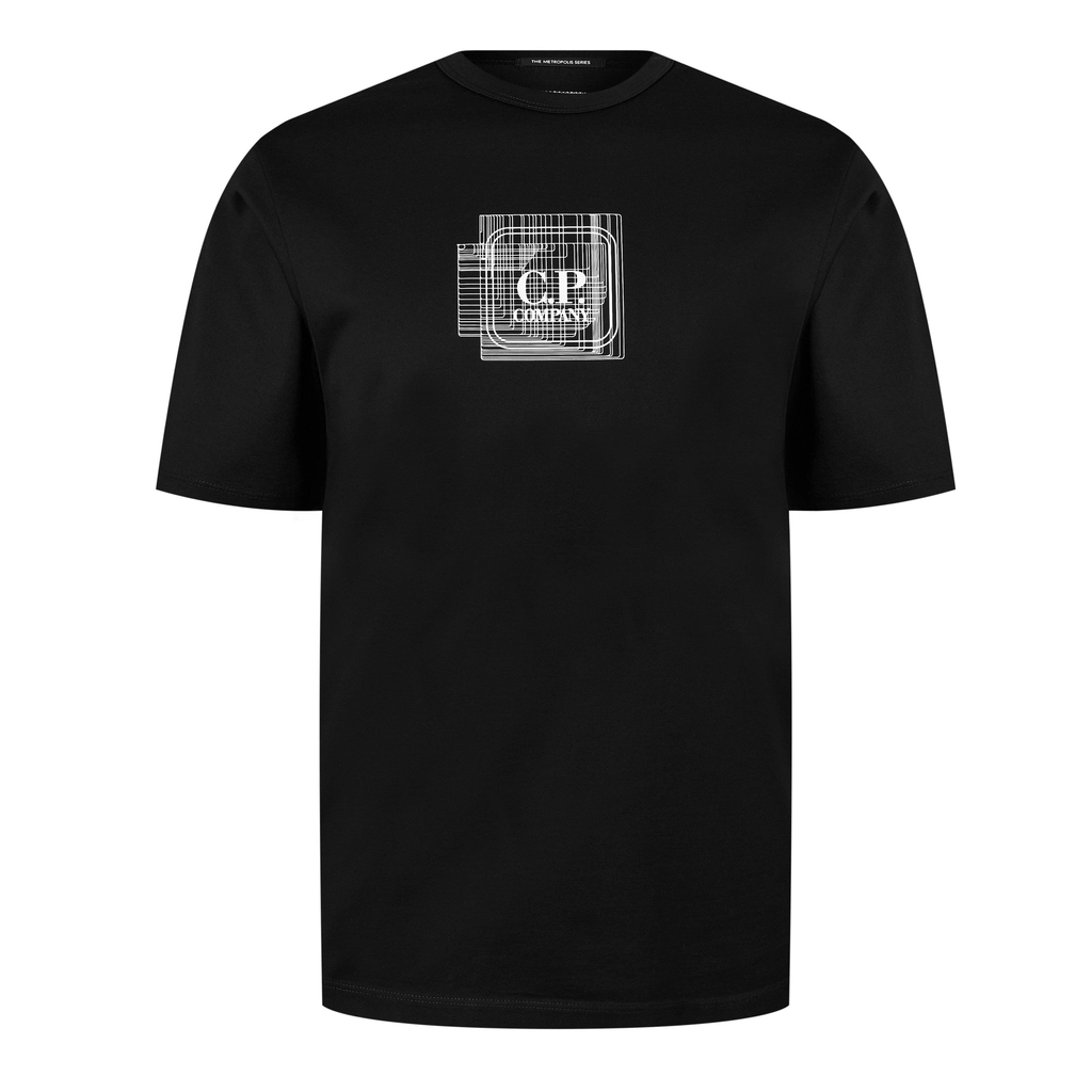 CP Company T-Shirts - Short Sleeve - Black 999